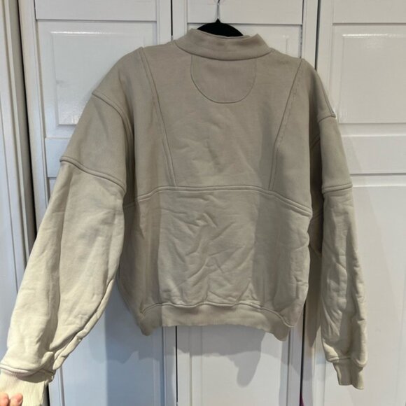 EUC Joah Brown Retro Half Zip Hoodie - Picture 8 of 10